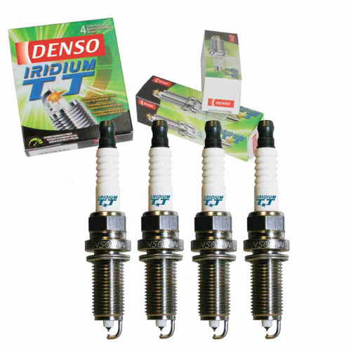 4 pc DENSO Iridium TT Spark Plugs compatible with Honda CR-V 2.4L L4 2015-2016