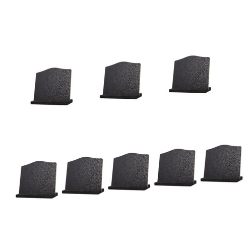 Ciieeo 16 Sets Blackboard Mini Chalkboard Small Chalkboard Sign Bill Boards Mini Blackboard Tabletop Blackboard Sign Black Wood Tabletop Chalkboard Mini Chalkboard Sign Display Boards