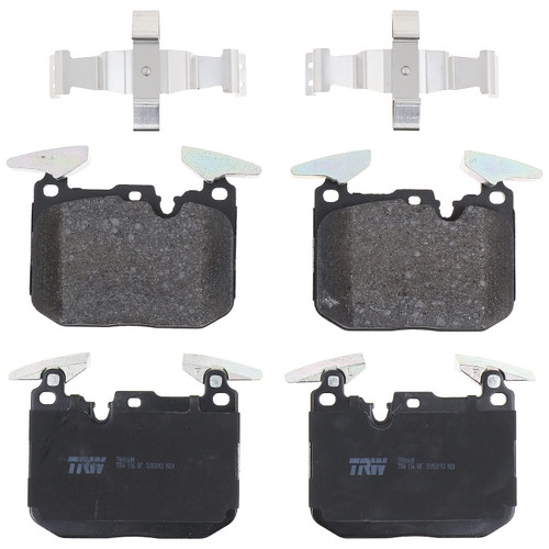 TRW Pro TRH1609 Disc Brake Pad Set For BMW 328i 2012-2016, Front, And Other Applications