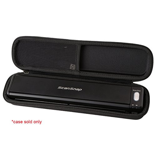 Aproca Hard Travel Storage Case Compatible Fujitsu ScanSnap iX100 Wireless Mobile Scanner