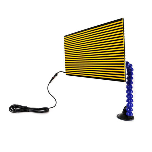 LadyRosian LED Stripe Line Board Paintless Dent Repair Tools Double Stripe Reflector Board USB Line Board
