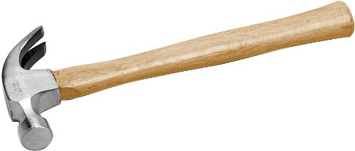 Performance Tool W1076 Wood Handle Claw Hammer, 16 oz.