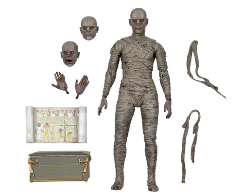 NECA Universal Monsters 7" Scale Ultimate Mummy Action Figure, Color