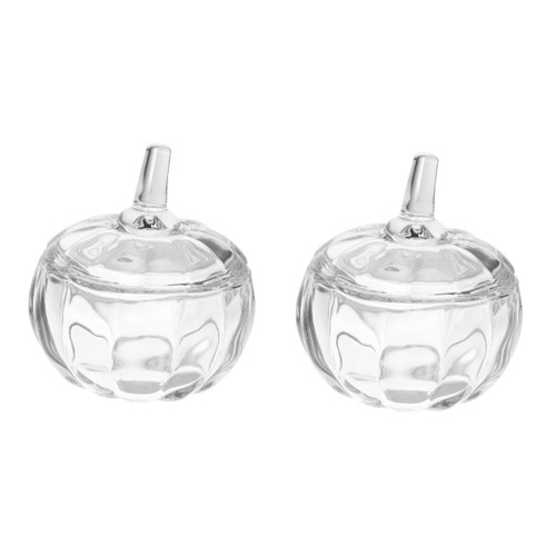 Abaodam 2pcs Pumpkin Sugar Bowl glass can cup with lid cookie containers glass jars with lid halloween candy jar crystal candy bowl glass candy dish Clear Glass Canister With Lid Food Jar Abaodam 2pcs Pumpkin Sugar Bowl glass can cup with lid cookie containers glass jars with lid halloween candy jar crystal candy bowl glass candy dish Clear Glass Canister With Lid Food Jar