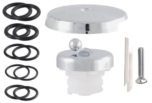 LDR 502 5105 Tub Drain Rebuild Kit, Chrome
