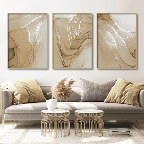 Beige Marble Abstract Wall Art Posters Canvas Painting Prints Pictures Modern Living Room 60x80cm3pcs Frameless Beige Marble Abstract Wall Art Posters Canvas Painting Prints Pictures Modern Living Room 60x80cm3pcs Frameless