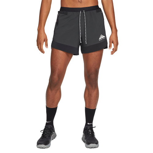 Nike Dri-FIT Flex Stride Men's Trail Shorts (as1, Alpha, m, Regular, Regular, Black/Dark Smoke Grey/White)