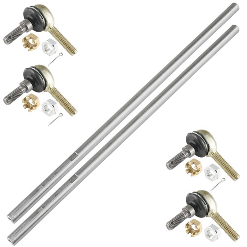 Caltric 2 Set Tie Rod End and Tie Rod Kit Compatible with Polaris Sportsman 1000 2015-2021