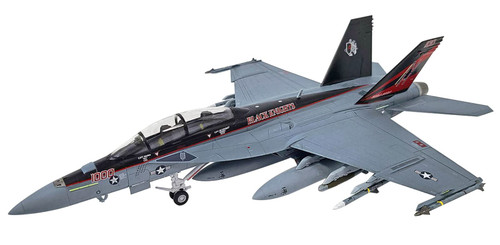 Academy 1/72 US Navy F/A-18F VFA-154 Black Knights Plastic Model 12577