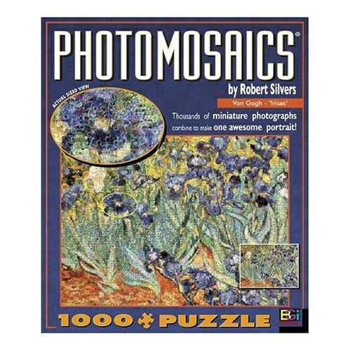 Buffalo Games Photomosaic Irises 1000 Piece Jigsaw Puzzle