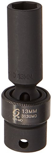 Sunex 313umd 3/8-Inch Drive 13-Mm Deep Universal Impact Socket