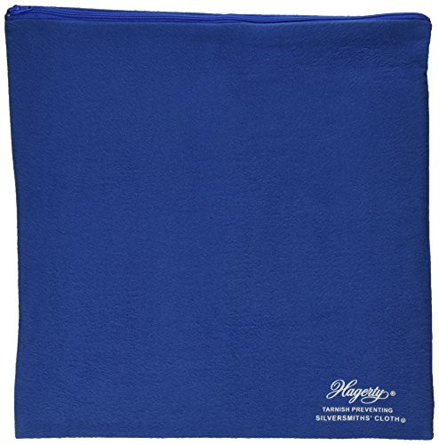 Hagerty 19500 15-by-15-inch Zippered Holloware Bag, Blue