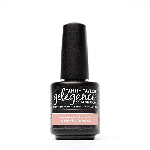 Tammy Taylor Creamy French Pinks | Velvet Slippers Gelegance Gel Polish