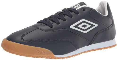 Umbro Men's 5v5 Sneaker, Navy Blazer/White/Tannin, 8.5