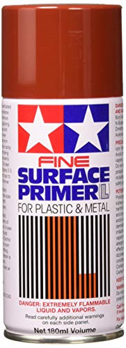 Tamiya Fine Surface Primer (L) (L), Oxide Red