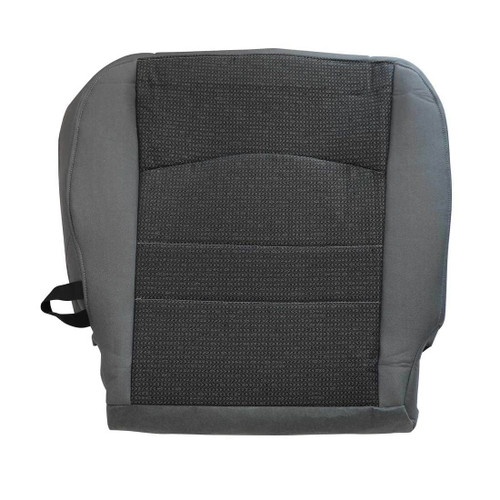 GXARTS Passenger Side Bottom Cloth Replacement Seat Cover Gray Compatible with Dodge Ram 1500 2500 3500 4500 5500 SLT 2013 2014 2015 2016 2017 2018