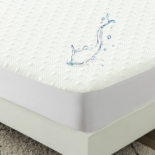 Bamboo Cooling Mattress Protector California King Waterproof Soft Quiet Breathable Fitted Matress Cover Cal King Bamboo Cooling Mattress Protector California King Waterproof Soft Quiet Breathable Fitted Matress Cover Cal King
