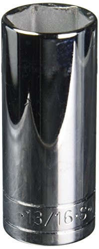 SK Hand Tool 40426 6 Point 13/16-Inch Drive Deep Socket, 3/8-Inch, Chrome