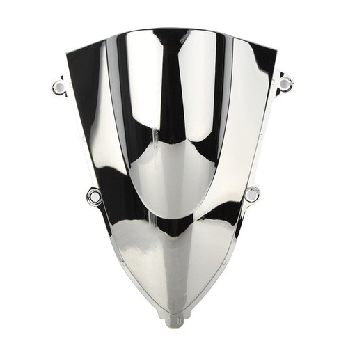 Motorcycle Front Windscreen Windshield Protection ABS Plastic Wind Deflector Screen Fit for Honda CBR250RR CBR 250RR 2017-2020 (Silver)
