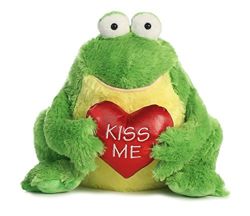 Aurora World Kiss Me Frog Plush, 11"