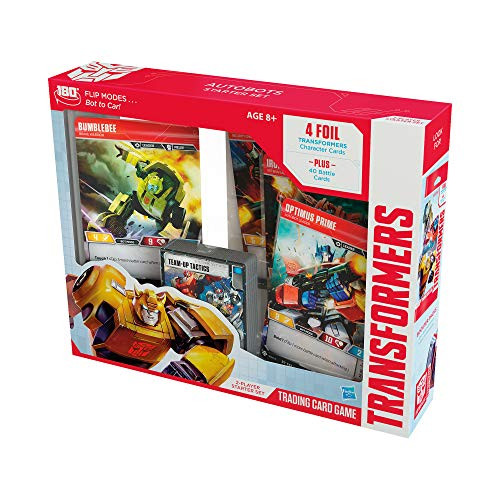 Transformers TCG Autobots Starter Set | 2-Player Starter Deck | 44 Cards incl. Bumblebee, Ironhide, Optimus Prime, Red Alert
