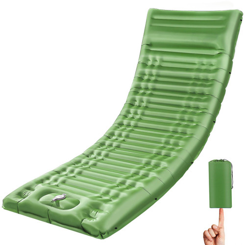 Vemote Sleeping Pad for Camping, Extra Thickness Self Inflatable Sleeping Mat with Built-in Pump, Ultralight Camping Sleeping Pads for Backpacking, Hiking, Adults Compact & Lightweight Camping Pad