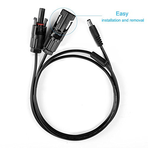 ACOPOWER 220wh Generator DC Adapter 5.5mm x 2.1mm with MC4 Female/Male for Solar Panel Connecting