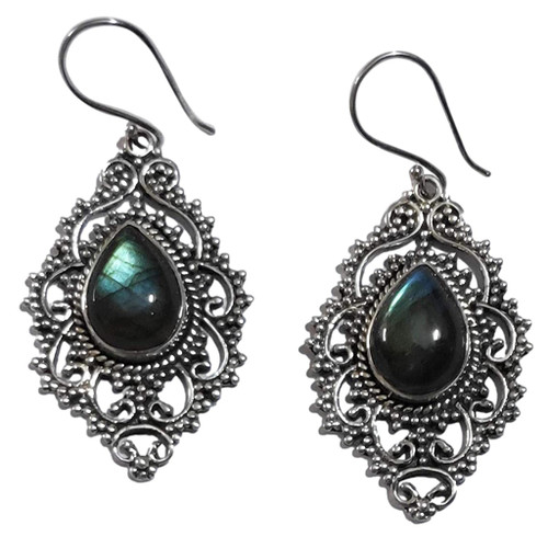 Navya Craft Labradorite Pear Shape 925 Solid Sterling Silver Handmade Jewelry Boho Earrings for Christmas Anniversary Birthday Valentine day Gift wife her mother sister best friend Navya Craft Labradorite Pear Shape 925 Solid Sterling Silver Handmade Jewelry Boho Earrings for Christmas Anniversary Birthday Valentine day Gift wife her mother sister best friend