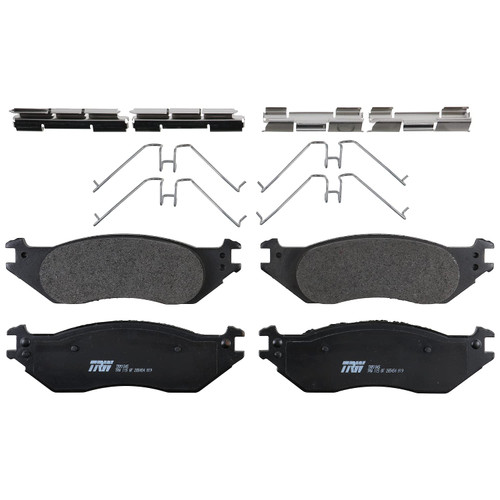 TRW Pro TRM1045 Disc Brake Pad Set For Ford E-150 2003-2006, Front, And Other Applications