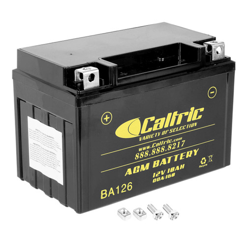 Caltric Agm Battery Compatible with Suzuki Gsx1300R Gsx-1300R Gsx1300Rz Hayabusa 1300 1999-2007