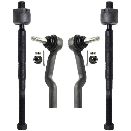 Detroit Axle - RWD Front Tie Rods for 2008-2015 Cadillac CTS, 4 Inner & Outer Tie Rods 2009 2010 2011 2012 2013 2014 Replacement