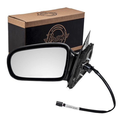 Brock Replacement Driver Power Side Door Mirror Compatible with 1995-2005 Cavalier Sunfire Coupe 10362464