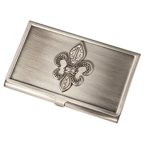 Fei Gifts Fleur de Lis Business Card Holder