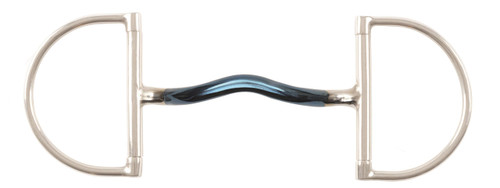 Shires Blue Alloy Hunter Dee with Mullen Mouth (5")