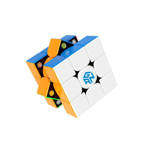 GAN 356 X Speed Cube 3x3 Stickerless GAN356 X Magnetic Cube 3x3x3 Puzzle Cube(Numerical IPG, GES+) Stickerless (Bright)