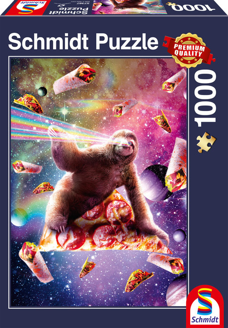 Schmidt Spiele 57387 Random Galaxy Jigsaw Puzzle, 1000 Pieces, Multi-Coloured