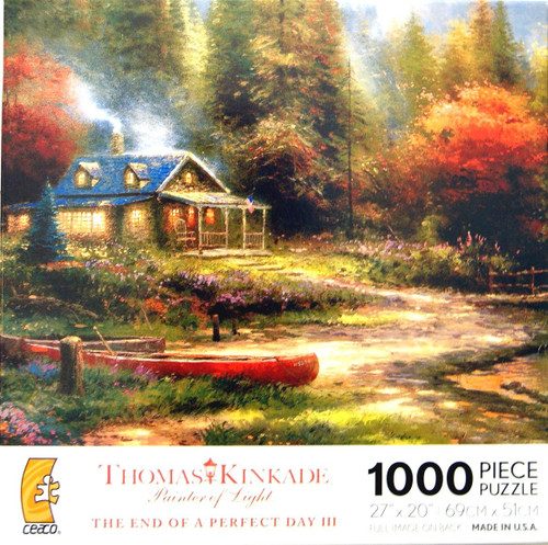 Ceaco - Thomas Kinkade - Sunday Morning Chapel - 1000 Piece Jigsaw Puzzle