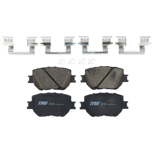 TRW Pro TRC1733 Disc Brake Pad Set For Lexus IS250 2014-2015, Front