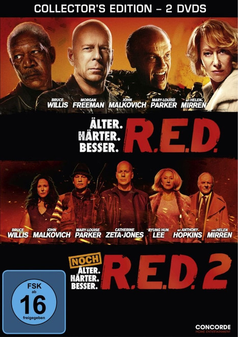 R.E.D. / R.E.D. 2 - DVD Collector's Edition