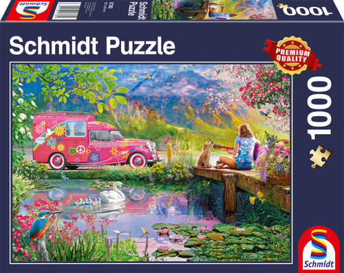 Schmidt Spiele 57382 Peace on Earth Jigsaw Puzzle, 1000 Pieces, Multi-Coloured