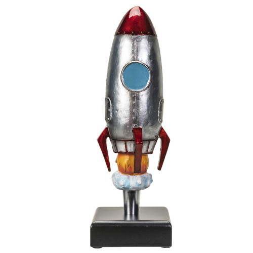 Pacific Giftware Special Beer Tap Handle Figurine Statue Sport Bar Accessories (Rocket Ship)