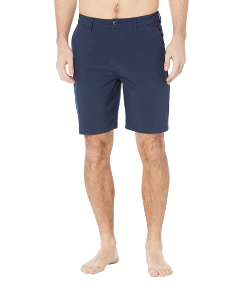 Quiksilver Men's Union Amphibian Hybrid 20" Short - Ocean Union (Navy Blazer, 33)