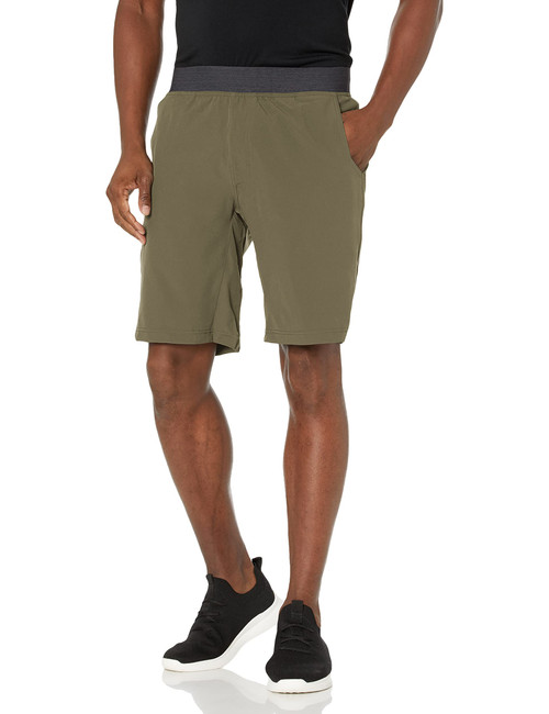 prAna Men's Standard Super Mojo Short II, Green, X-Large