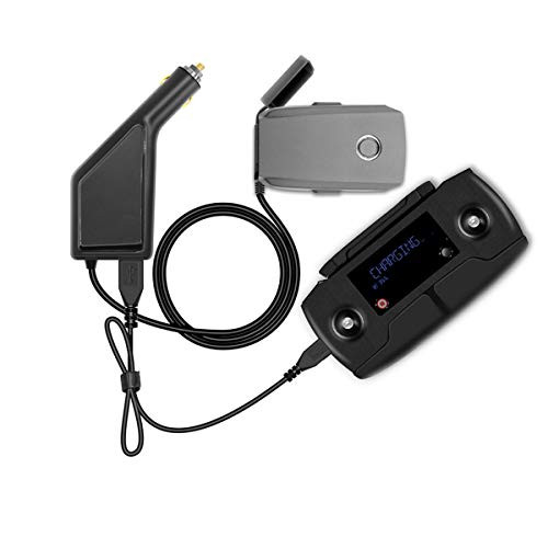 EtimeRC Car Charger for DJI Mavic 2 Pro/Mavic 2 Zoom Intelligent Battery Car Charger Adapter Accessories for DJI Mavic 2
