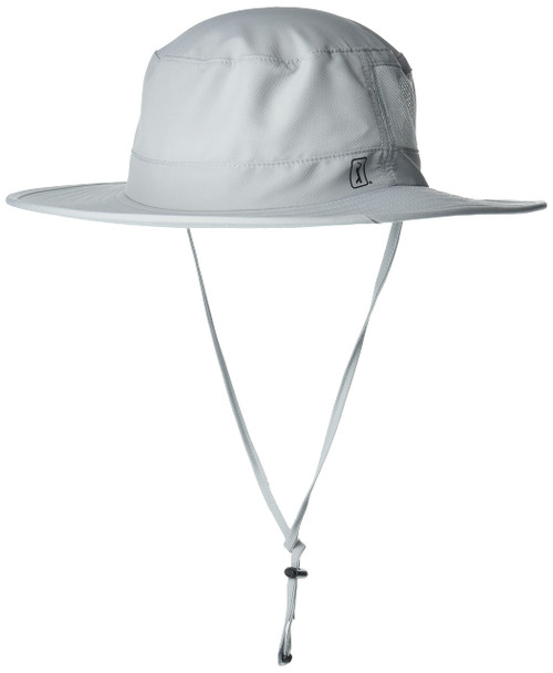PGA TOUR Men's Standard Solar Golf Hat, Pearl Blue, One Size