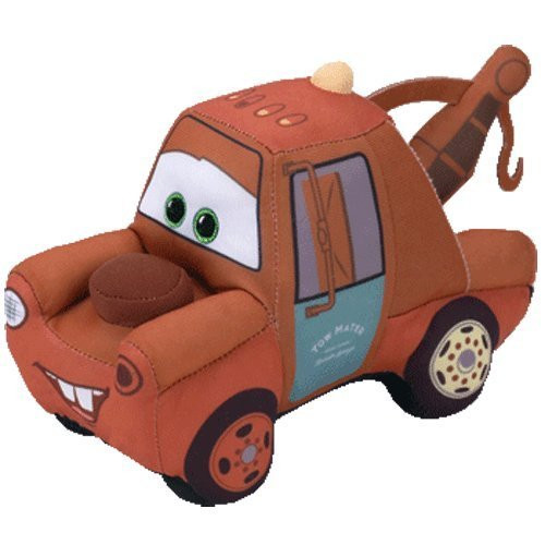 2017 Ty Beanie Babies Disney / Pixar CARS - MATER 6" Reg Size ( (free gift with purchase)