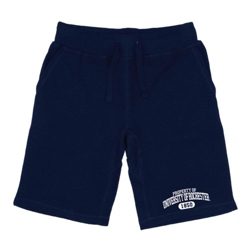 W REPUBLIC University of Rochester Yellowjackets Property Fleece Drawstring Shorts Navy XX-Large
