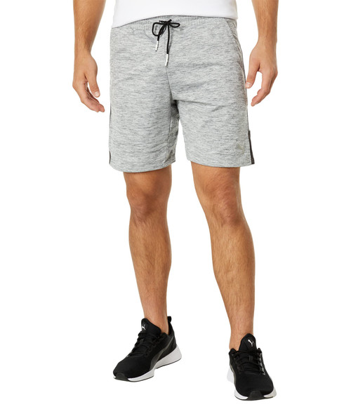 PUMA Men's Train Cloudspun 8" Shorts, Medium Gray Heather, X-Large