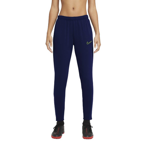 Nike Women's Academy KPZ Pants (as1, Alpha, l, Regular, Regular, Blue Void/Volt, Large)
