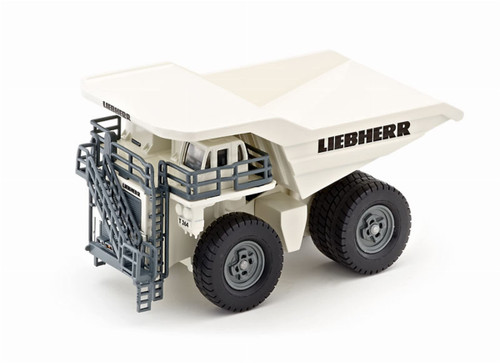 Siku 1807, Liebherr T 264 Dump Truck, 1:87, Metal/Plastic, Tipping Trough, White